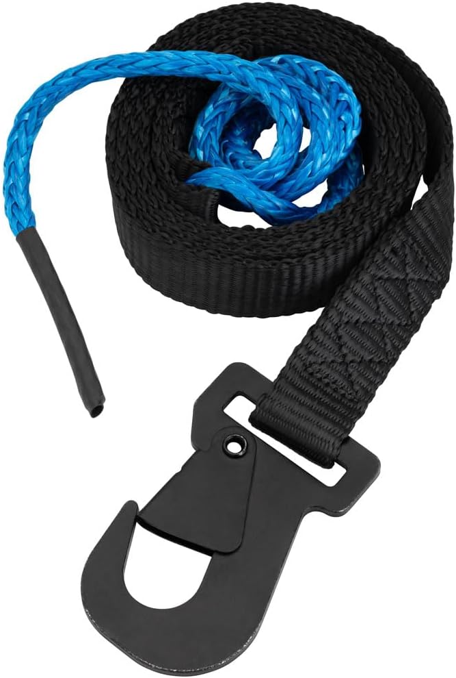 Plow Lift Strap for ATV/UTV Winch 94 Inch Length Heavy Duty Snow Plow Lift Strap, 3,200lbs