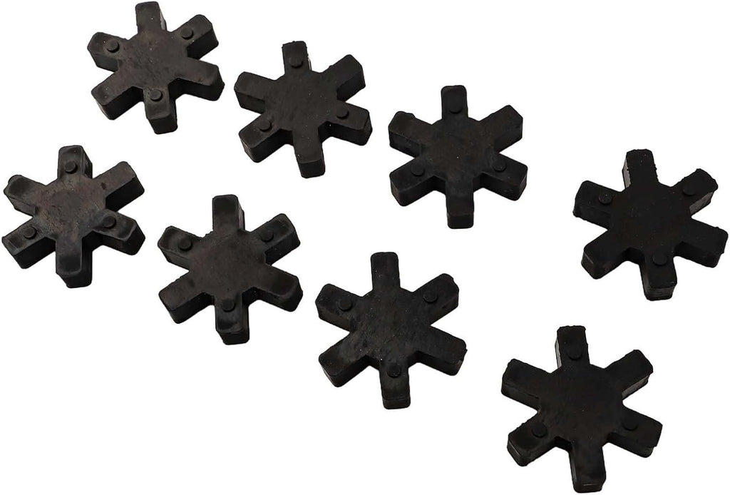 8-Pack L095 Flexible Rubber Spider Insert For L-Jaw Coupling