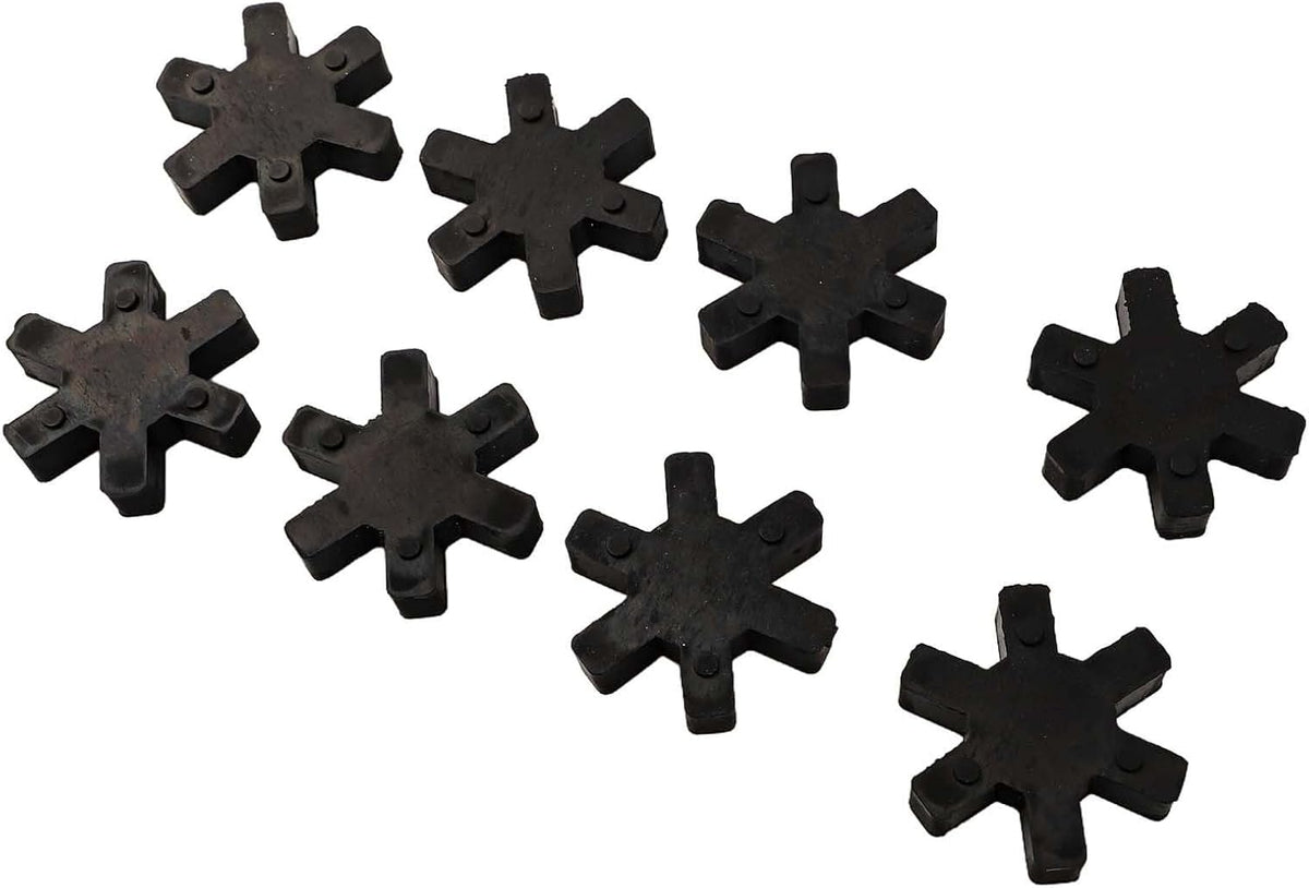 8-Pack L095 Flexible Rubber Spider Insert For L-Jaw Coupling