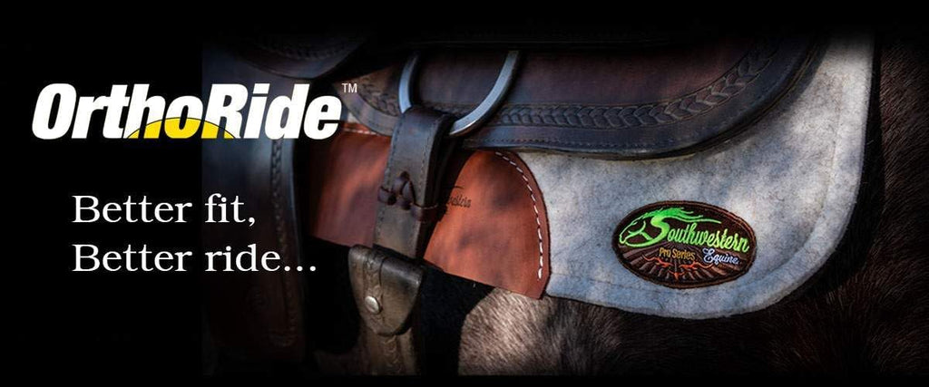 OrthoRide Correction Saddle Pad Western Saddle Pads - Made in USA