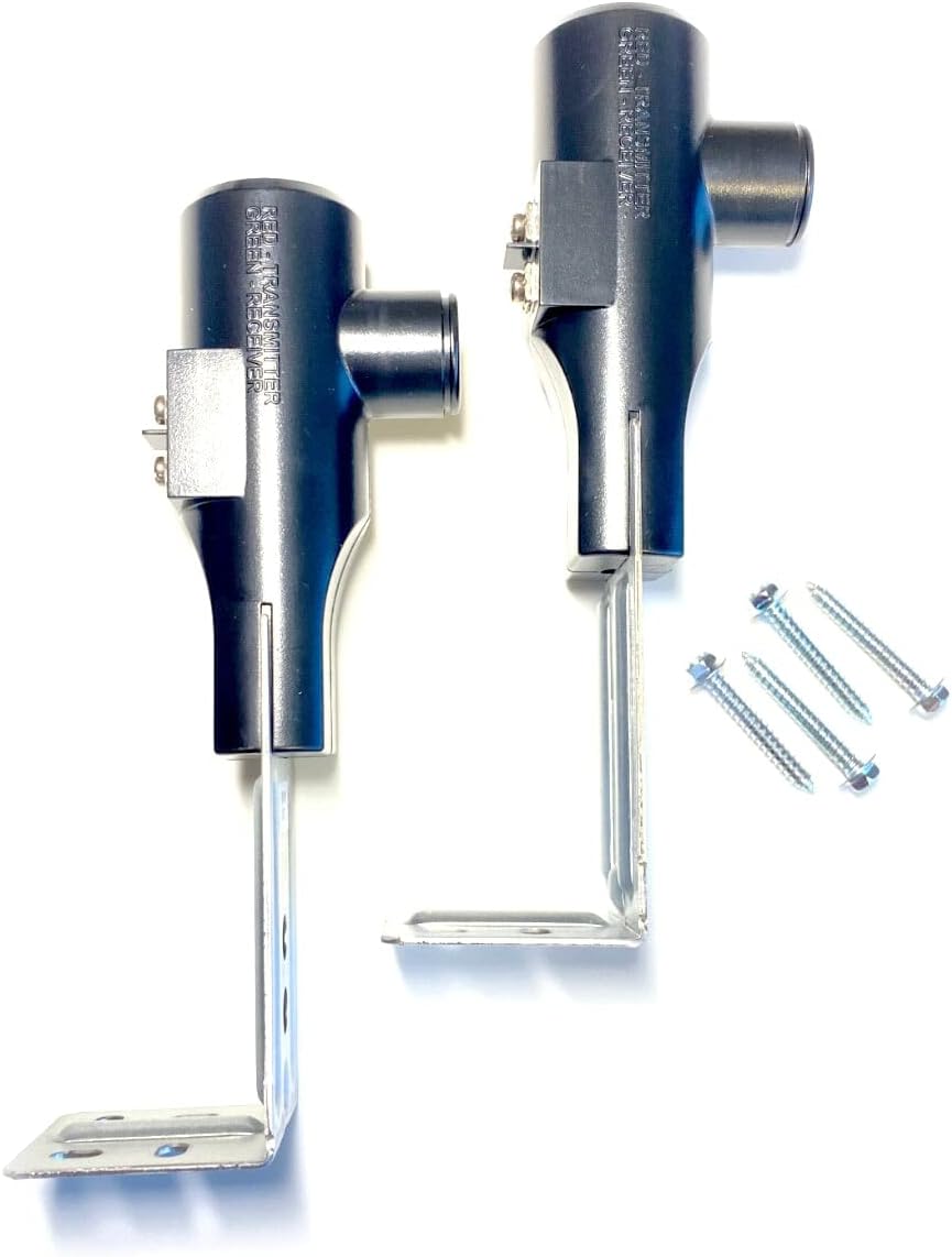 Genie Garage Door Sensors Replacement - Original Genie Safety Sensor Kit for Garage Door Openers, Photo Eye Set