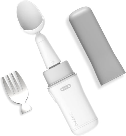 Parkinson Spoon for Essential Tremor and Parkinson's Disease, Parkinson Utensil with Active Stabilizing Technology