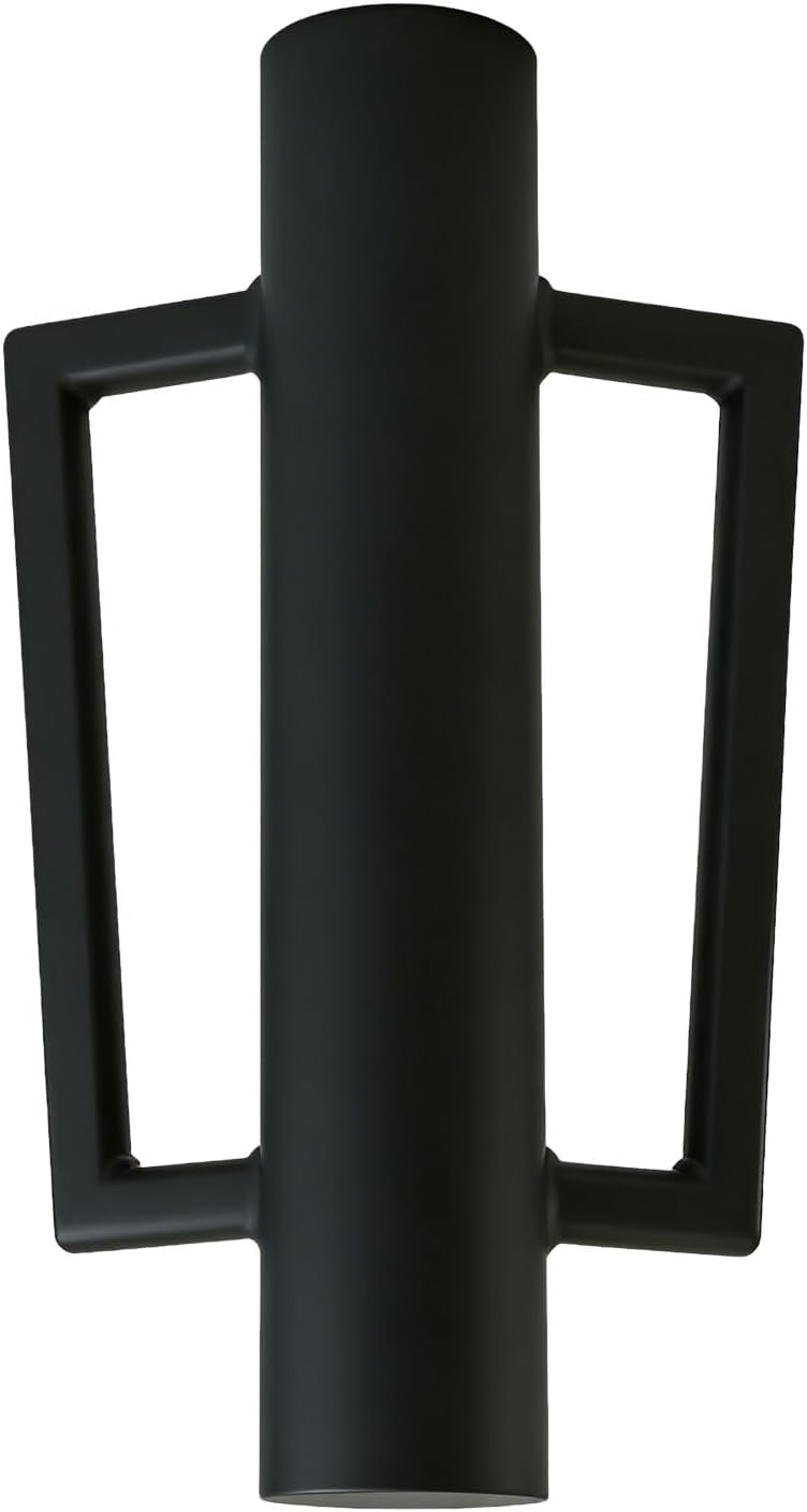 Fence Post Driver with Handle 16.5 Inch T Post Driver, 8LB Heavy Duty Hand Post Pounder, 2.7 inch Inner Diameter Hand