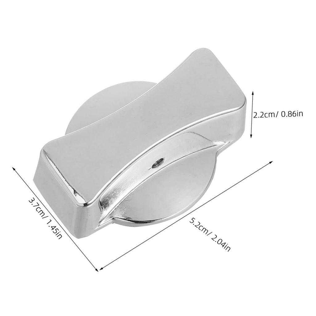 Gas Stove Knob Replacement with Ergonomic Handle Zinc Alloy