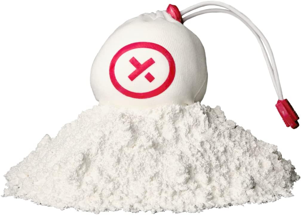 Chalk Sock 2 oz - Premium Refillable Chalk Ball - Made in USA - Performance Grade Grip Enhancer for Weightlifting
