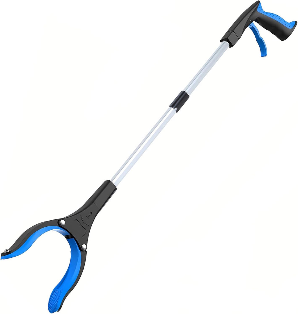 Grabber Reacher Tool - Foldable Gripper and Reaching Tool - Heavy Duty Pick Up Stick Grabbers for Seniors, Trash