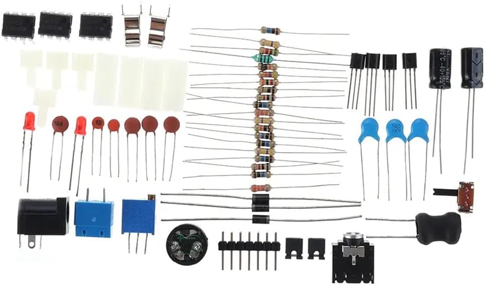 DIY Assemble Geiger Counter Kit Counter Module Nuclear Radiation Detector with Sound and Light Alarm