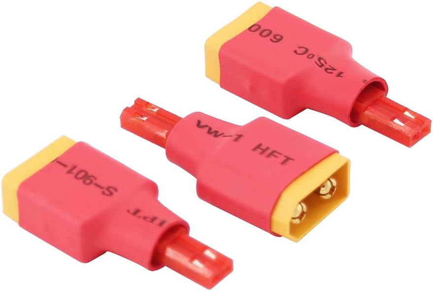 3pcs XT60 / XT-60 Male to JST Wireless Connector Adapter(C50-3)