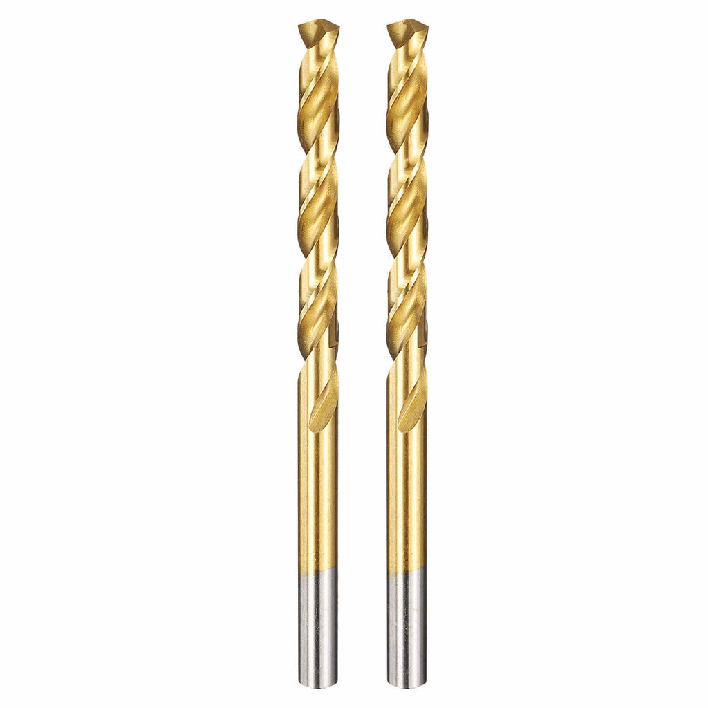 Kozelo 2pcs Drill Bit 5.6mm Diameter M2 High Speed Steel 135° for Metal