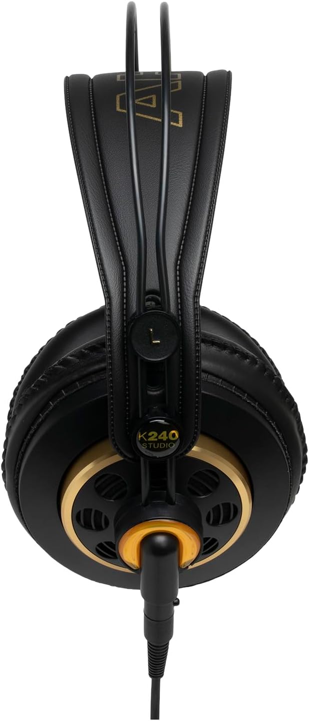 K240STUDIO Semi-Open Studio Headphones | XXL transducers with Varimotion diaphragms and 55 Ohm impedance for mixing