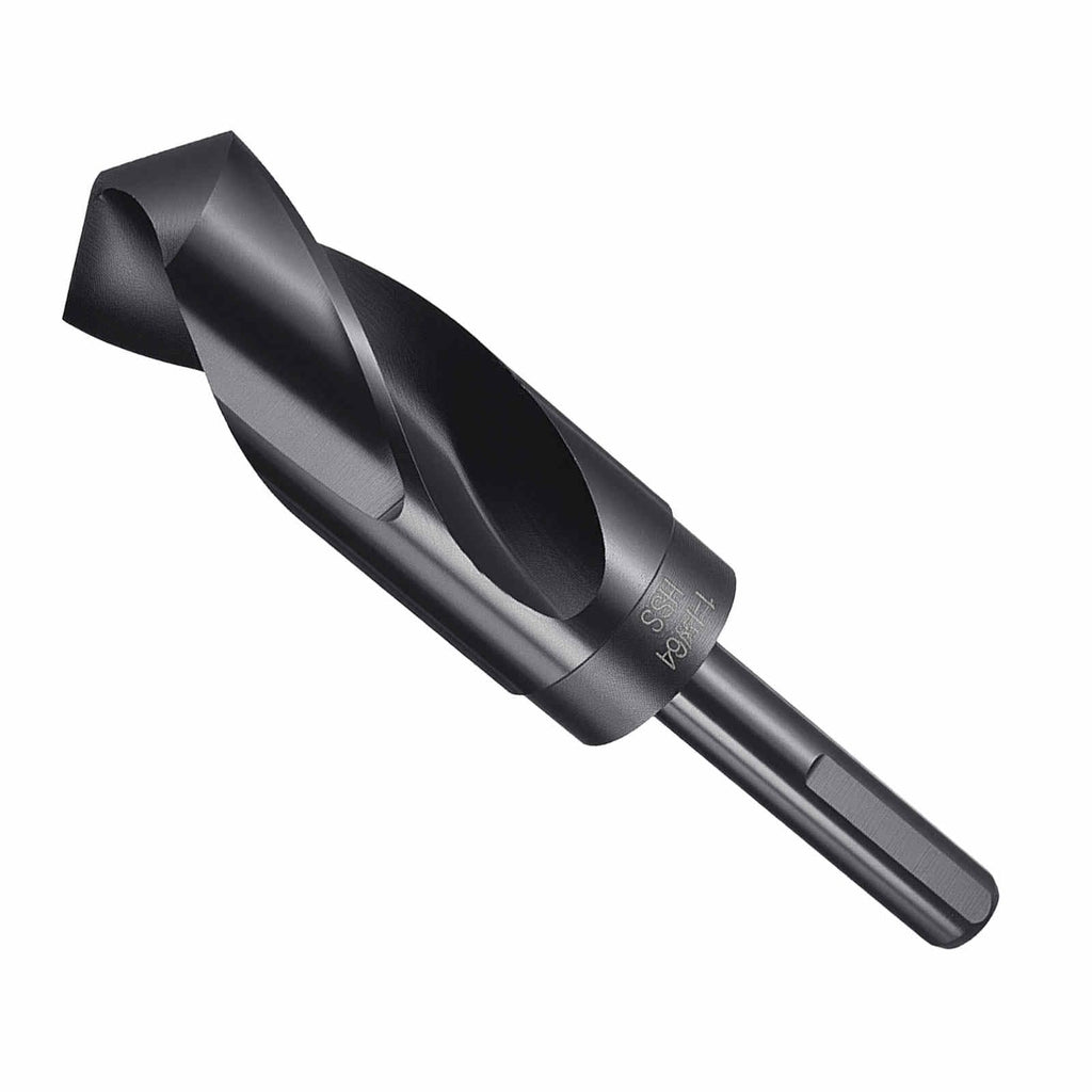 CoCud Drill Bit 1-15/64" Diameter (31.353mm) 1/2" Shank 3-Flat 4341 HSS