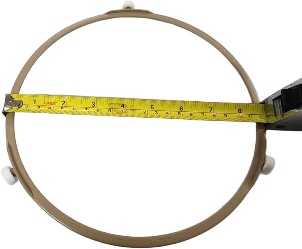 JVM1860SF001 Microwave Turntable Roller Ring fit for Toshiba, Farberware, Danby DMW14SA1, FMO13AHTPLE Models, fit