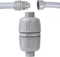 (1 Pcs) NPT 1/2 Double Conduit Liquid-Tight Connector Straight | Extend Repair Conduit Runs, Quick Connect Same Size
