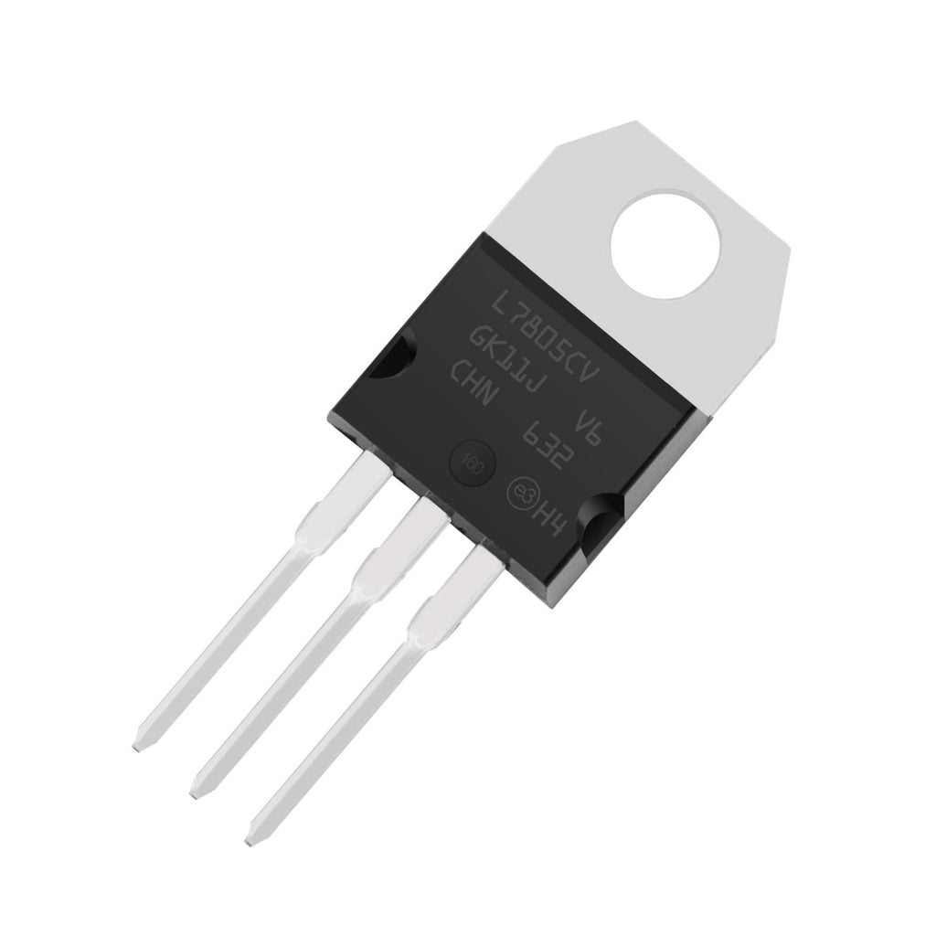 Chanzon 10pcs L7805CV TO-220 Positive Fixed Voltage Regulator IC