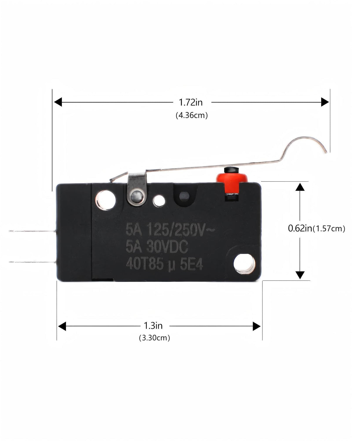 72736G01 Forward/Reverse Limit Switch Replacement for E-Z-GO Gas Electric 2003-up,LimitMicroswitch，(2 pcs)