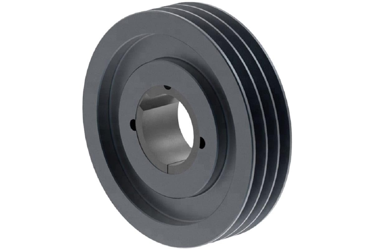 OPTIBELT Cast Iron V-Pulley, 3 Teeth, Bore 70 mm