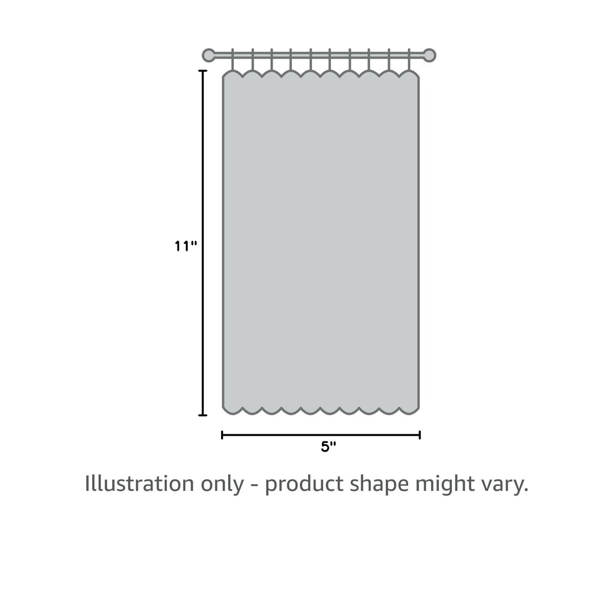 Stero Dishwasher P56-1684 22-5/8"X17" Curtain