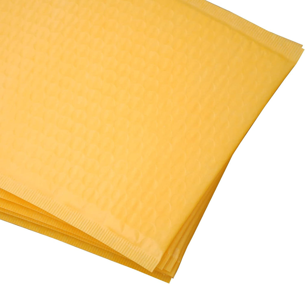 300#5 10.5x16" Yellow Poly Bubble Mailers Shipping Padded Envelope