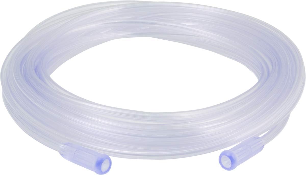 Oxygen Tubing - Clear Crush Resistant Oxygen Tubes - 7 Foot