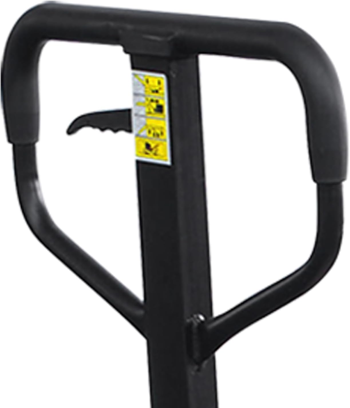 Industrial Duty Pallet Jack Truck with 27" W x 48" L Forks, 5500Lbs. Capacity, Dual PU Wheels, General Purpose Manual