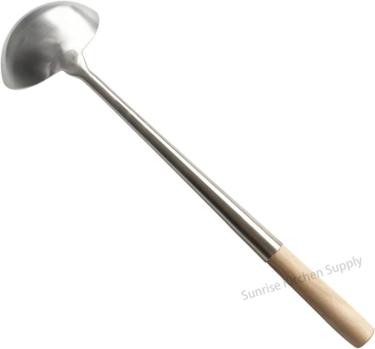 Kitchen Supply Commercial Grade Wok Ladle 18.25" (#L)