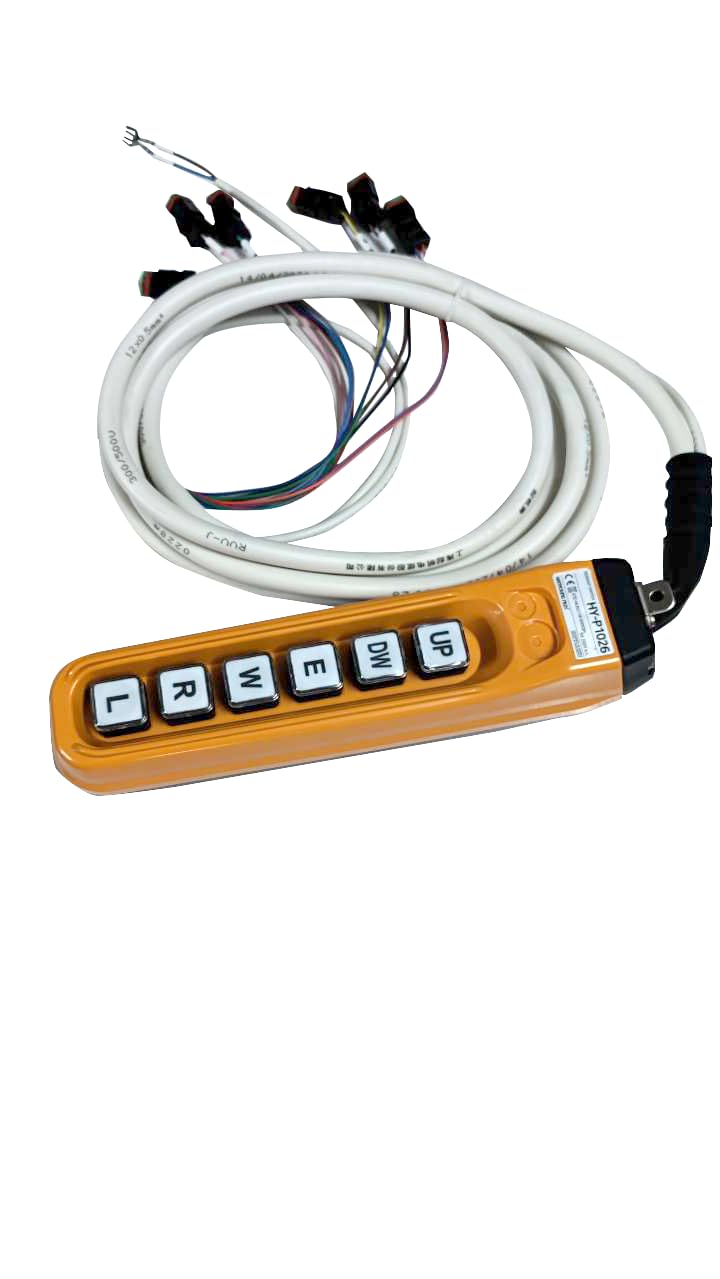 6-Way Priority Valve Controller Remote 12V for Grader Skid Steer Attachment