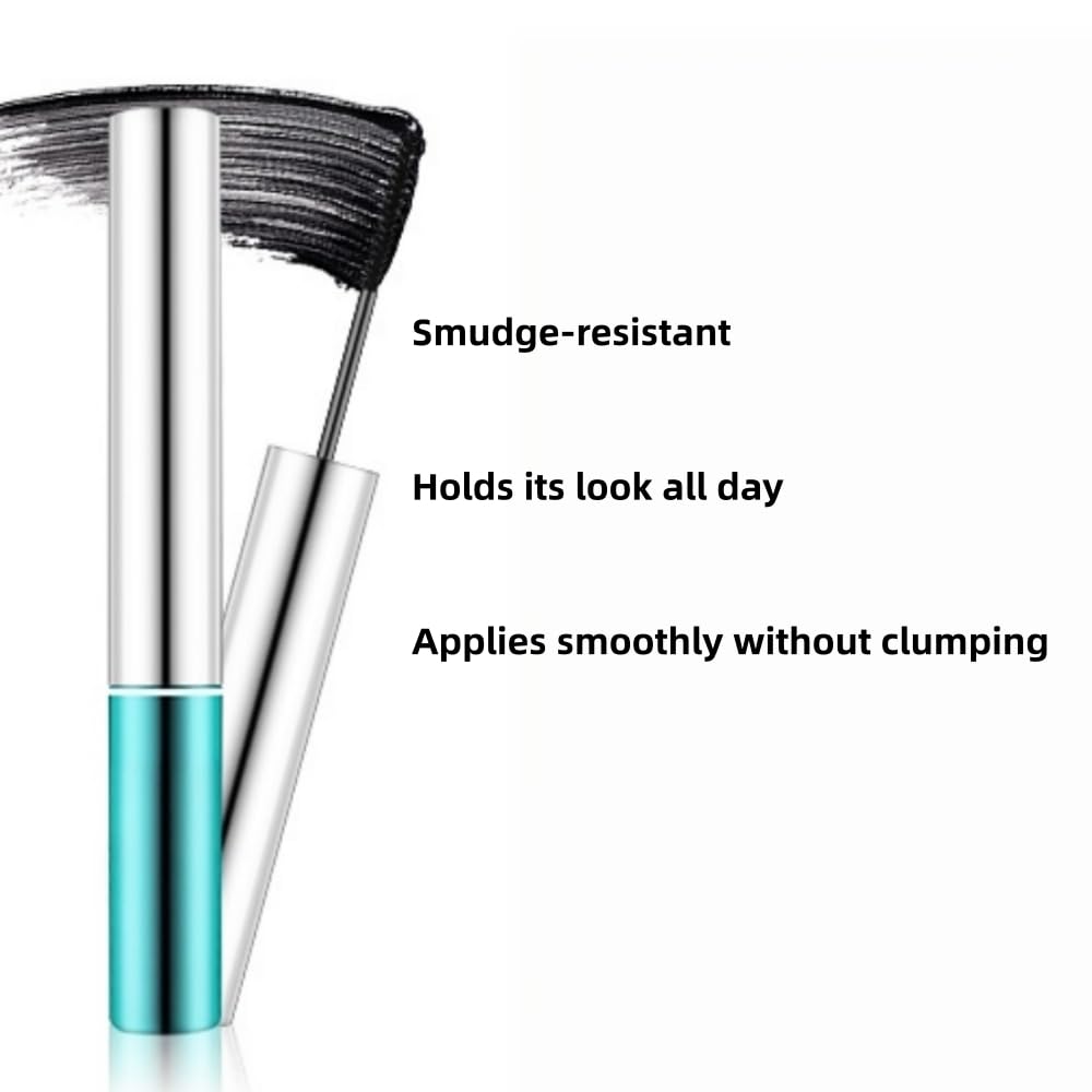 Tiny Brush Mascara for Tiny, Lower and Short Eyelashes, Waterproof, Long Lasting, Lengthening, No Clumping
