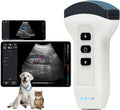 Convex Probe Veterinary Color Doppler Ultrasound Machine, Wireless Handheld Scanner for Pregnancy & Organ Exam in Dog
