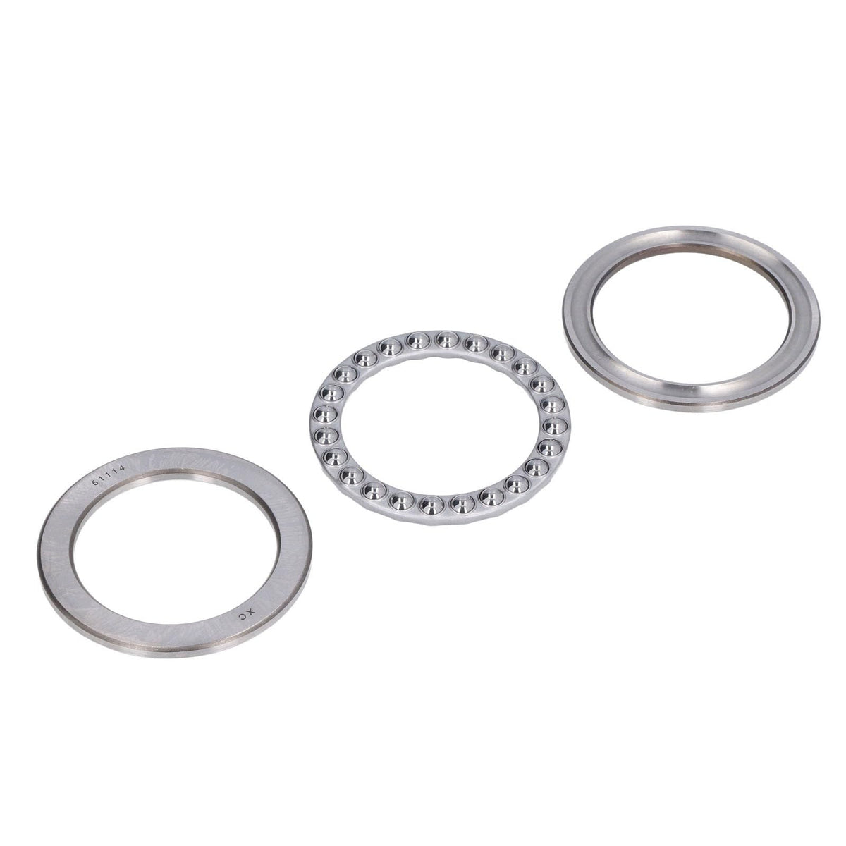 ViaGasaFamido Thrust Ball Bearing 51114, 75x95x18mm Forging Roller