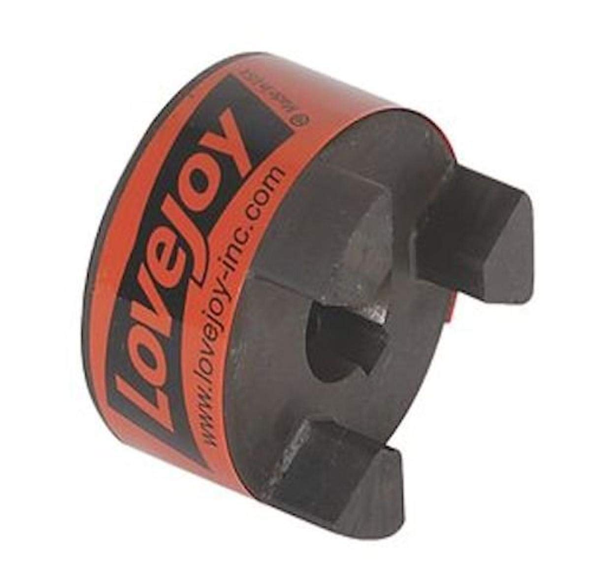 Lovejoy 11738 Size L110 Standard Jaw Coupling Hub, Sintered Iron, Inch, 0.938" Bore, 3.32" OD, 0.25" x 0.125" Keyway