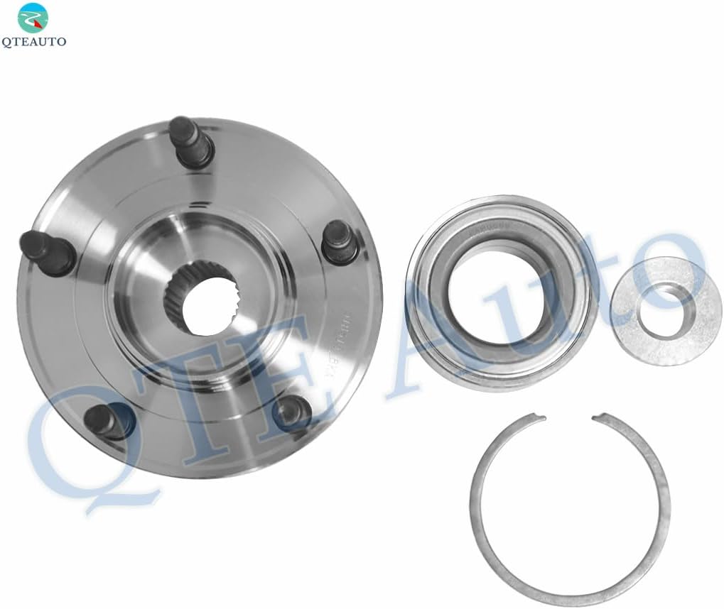 PM Auto Pair of 2 Front Wheel Hub Bearing Assembly Compatible with 2001-2012 Ford Escape