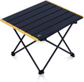 Ultralight Compact Camping Folding Table (Black - S) | with Carry Bag