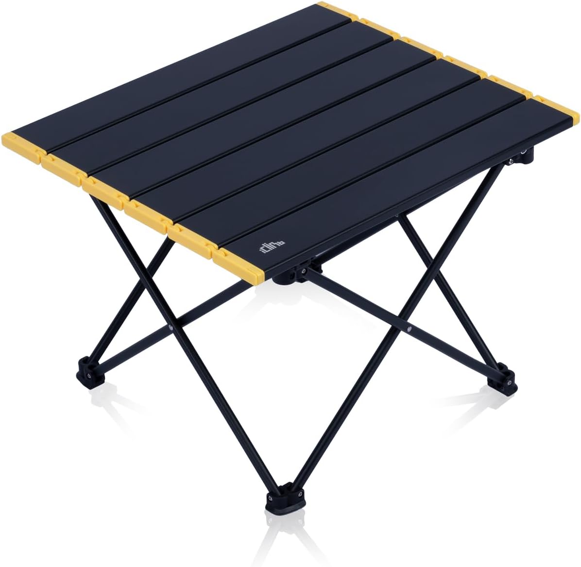 Ultralight Compact Camping Folding Table (Black - S) | with Carry Bag