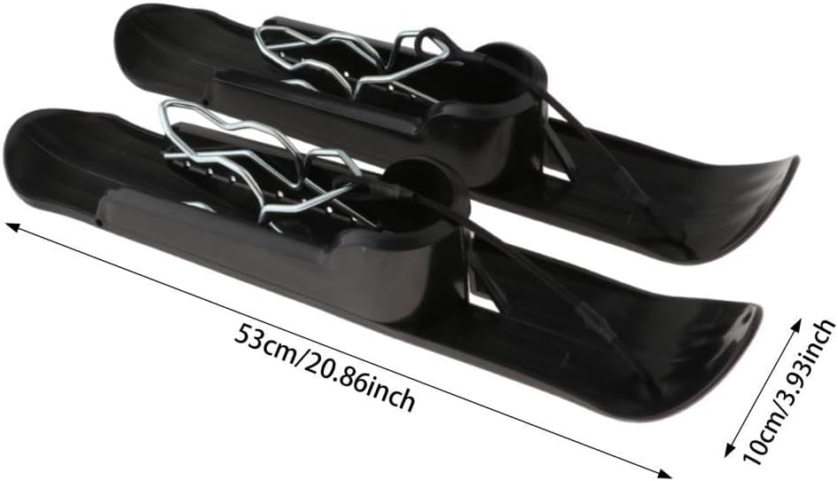 Winter Snow Sled Snow Sled Board Toboggan for Balance Bikes and Stroller Lightweight