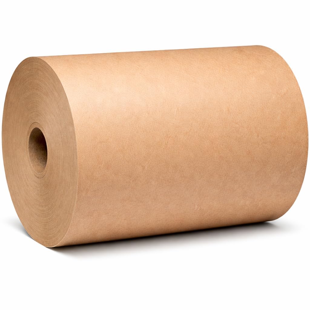 18" 40 lbs 760' Brown Kraft Paper Roll Shipping Wrapping Cushioning Void Fill