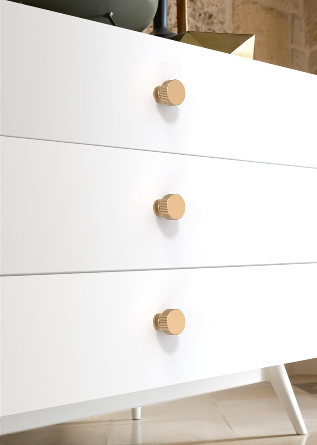 5 Pack Champagne Bronze Cabinet Knobs Single Hole Cabinet Pulls Round Kitchen Cabinet Knobs Drawer Knobs Dresser Knobs