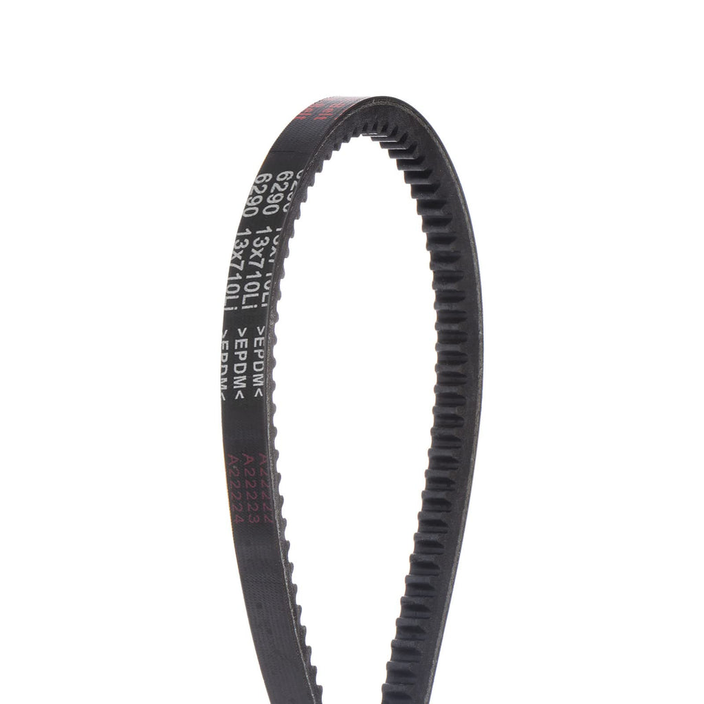 HARFINGTON 2pcs 13x710 Cogged V-Belts AX Section Drive Raw Edge Belt 710mm Inner Girth 13mm Width 8mm Thickness EPDM for Power Transmission