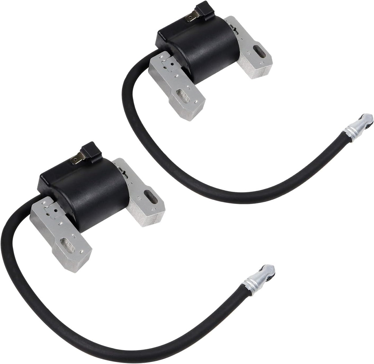 Replace 592846 Ignition Coil Replace MIA12788 for John Deere for LA145 for LA130 for L120 for D170 691060 799651 499447, for Intek V-Twin 18-22HP Engine, 2 Pcs