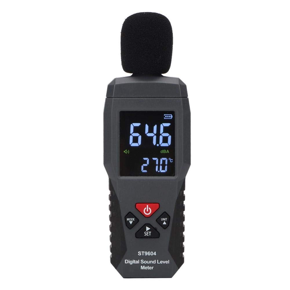 Sound Level Meter 30-130dBA Range Min Hold 4-Digit