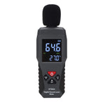 Sound Level Meter 30-130dBA Range Min Hold 4-Digit