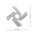 MAGICLULU Meat Grinder Blades Stainless Steel Replacement Blades