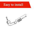 Shift Lever + Shifter peg for Harley Sportster XL 1200 w/Mid-Controls