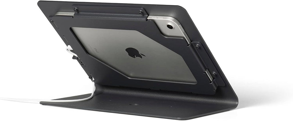 Anti-Theft iPad Kiosk Stand for Desk | Secure Metal Tablet Holder for Business POS & Retail | iPad POS Stand