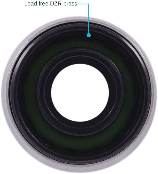 SharkBite 1/2 Inch EvoPEX Coupling, Pack of 6, Push to Connect Plumbing Fitting, PEX, K008Z6