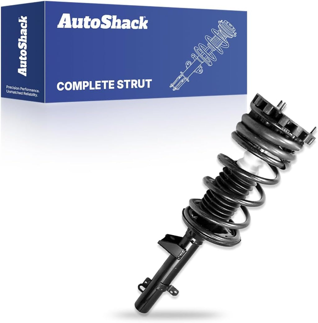 AutoShack Rear Complete Strut Assembly with Coil Spring, 1pc