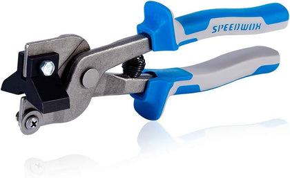 Glass Tile Nipper 8 Inches with Strong Plastic Breaker Bar Scoring Wheel for Quickly Cutting Porcelain Mosaic Ceramic