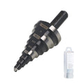 1/4"-1-1/8" M2 Step Drill Bit Unibit for Hole Drilling 9 Sizes