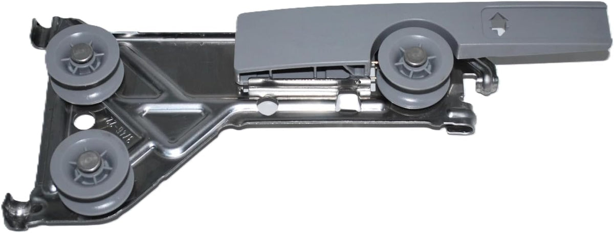 12014546 Dishwasher Rackmatic Left Dishrack Pull-Out Slide Rail FOR Bosch FOR Thermador Genuine OEM AP6043492 PS12072403 4581746 Ball Bearing Wheels