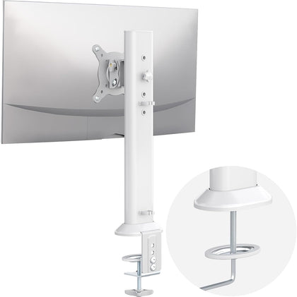 Single Desk Monitor Arm Mount Stand Fit for 13 inch to 32 inch Flat Curved Computer Screen with Swivel, Height
