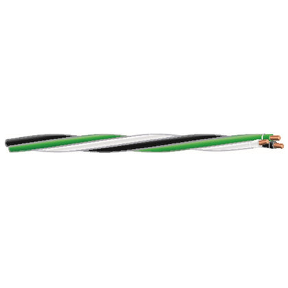 15 ft. 12/3 Black/White/Green Solid CU THHN Tri-Wire